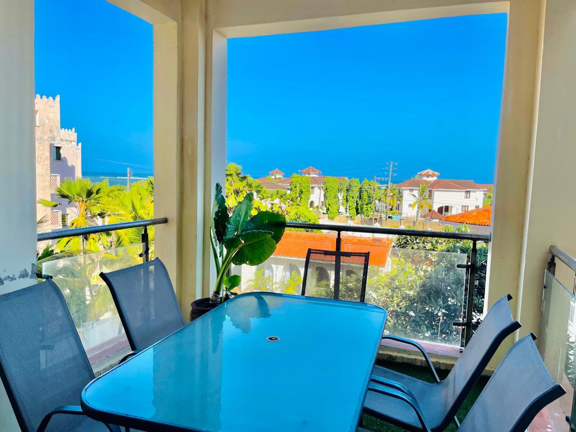 Elna'S Nyali - Work & Unwind - Pool, Sea Views, Ac & Fast Wi-Fi Bed & Breakfast Mombasa Eksteriør bilde
